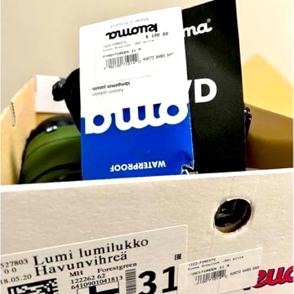 SOLD 💚 Kuoma Snowlock Winterboot Youth - Size 1Y (EU 31) - Picture 6 of 7